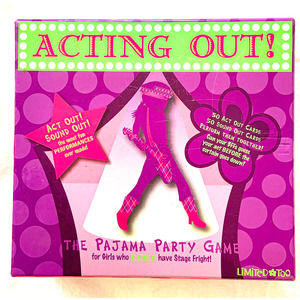 Acting Out! The Pajama Party Game - by Limited Too - Super Fun Game for Friends